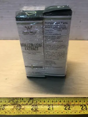 4 boxes 2oz Double wood supplement Mullen leaf extract exp:11/27