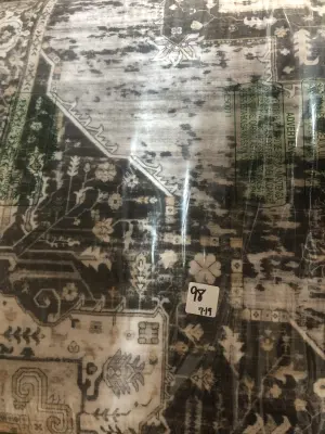 Unknown size area rug