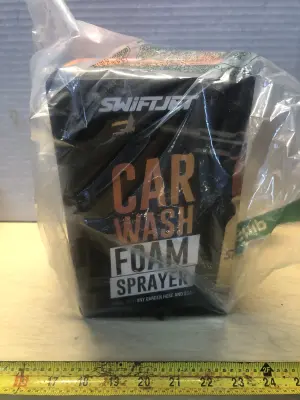 Swift jet car wash foam sprayer