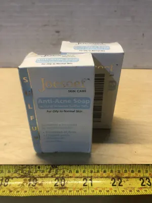 2 boxes 3.5oz Joesoef acne soap