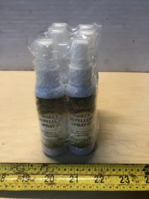 6 bottles 2oz insect repellent