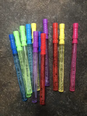 12pc bubble wands