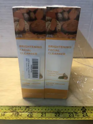 6 boxes 3.38oz brightening facial cleanser