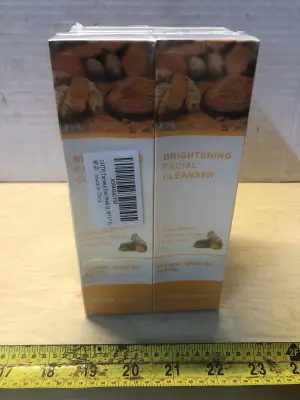 4 boxes 3.38oz brightening facial cleanser