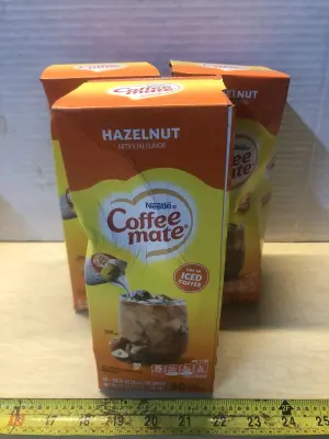 3 boxes 50 each box coffee mate hazelnut creamer exp:8/26