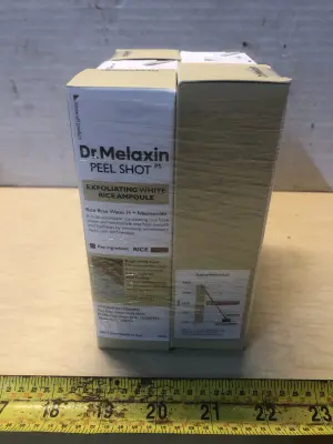 6 boxes 2.7oz Dr Melaxin peel shot exfoliating rice ampoule