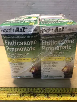 8 boxes Health A2Z fluticasone propionate nasal spray