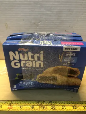 3 boxes blueberry nutri grain bar exp:8/2/26