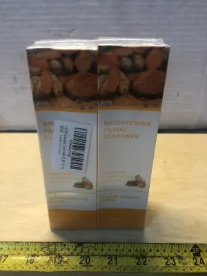 2 boxes 3.38oz brightening facial cleanser