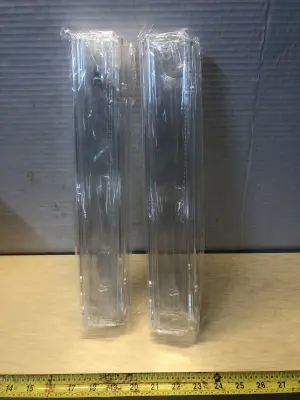Clear plastic organizers