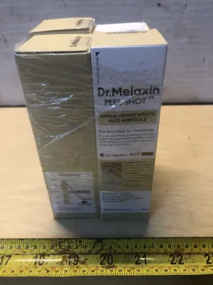 4 boxes 2.7oz Dr Melaxin peel shot exfoliating rice ampoule