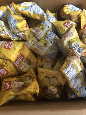 Box of Lays chips exp:8/11/26