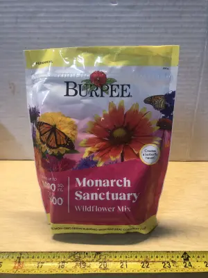 Burpee monarch sanctuary wildflower mix