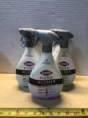 5 bottles 26oz Clorox allergen neutralizer carpet spray