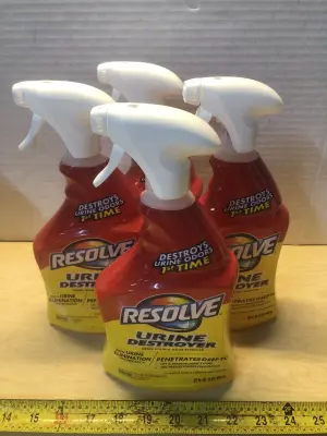 4 bottles 32oz Resolve urine destroyer