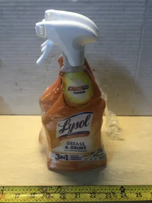 3 bottles 22oz Lysol 3in1 all purpose cleaner