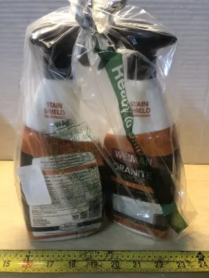 2 bottles 24oz Weiman granite and stone cleaner