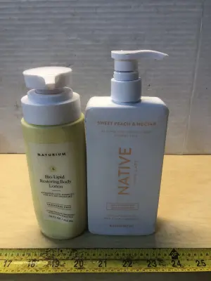 14oz Naturium body lotion , 16.5oz native conditioner