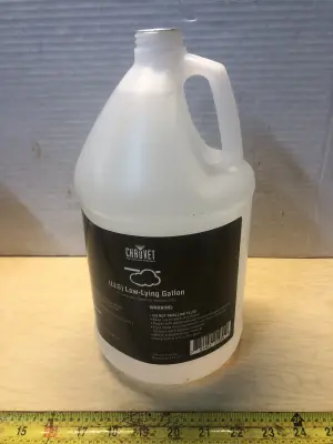 Gallon chauvet liquid fog for fog machine only missing cap