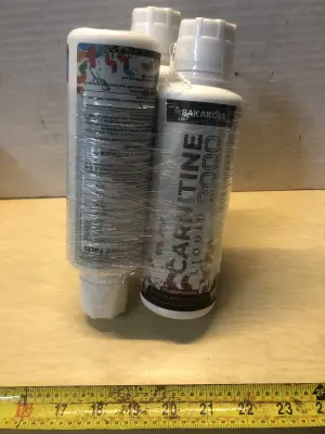 3 bottles 16oz Bakakoul Carnitine 3000 dietary supplement exp:9/28