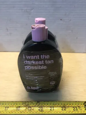3 bottles 12oz tanning bed lotion