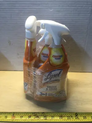 5 bottles 22oz Lysol 3in1 all purpose cleaner