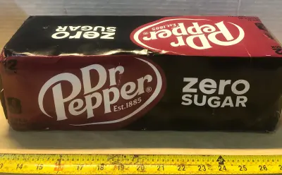 12 cans Dr Pepper zero exp:5:22:26