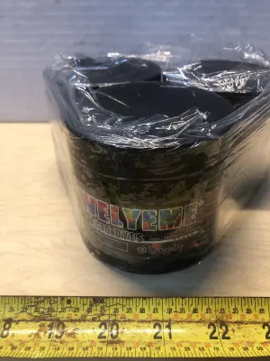 3 tubs Welyeme black acid dye
