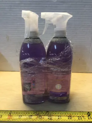 2 bottles 28oz method all purpose cleaner