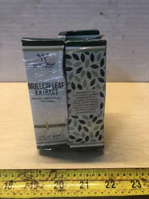 3 boxes 2oz Double Wood mullein leaf dietary supplement exp:7/26