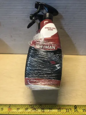 2 bottles 22oz Weiman cook top stove cleaner