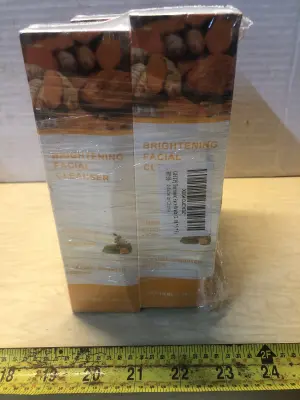 6 boxes 3.38oz Brightening facial cleanser