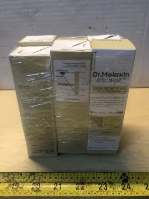 6 boxes 2.7oz Dr Melaxin peel shot exfoliating rice ampoule