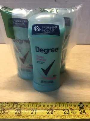 3 sticks Degree 48h deodorant