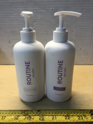 2 bottles 14oz Routine shampoo and conditioner