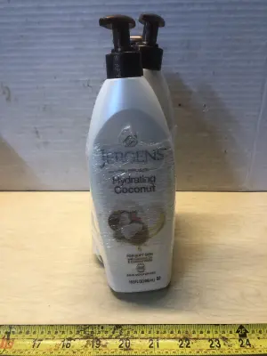 3 bottles 16.8oz Jergens 24h moisturizer