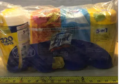 4 pack Lysol disinfectant wipes