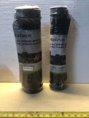 2pc long rubber boot tray 16x55 and 16x40