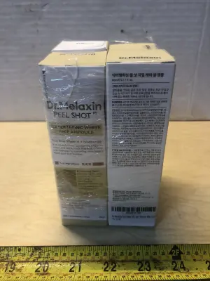 4 boxes 2.7oz Dr Melaxin peel shot exfoliating rice ampoule