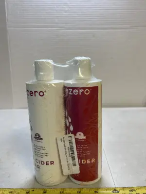 Apple cider vinegar, shampoo, and conditioner, set for colored hair