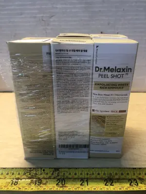 6 boxes 2.7oz Dr Melaxin peel shot exfoliating rice ampoule
