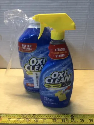 56oz Oxi clean, 21.5oz Oxi Clean