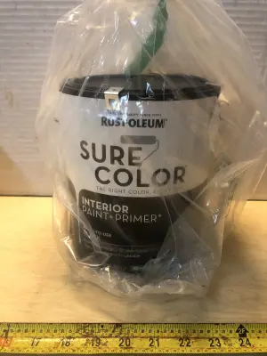 Gallon Rust-oleum black paint