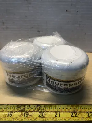 3 tubs 8oz Neuropathy fast acting cream