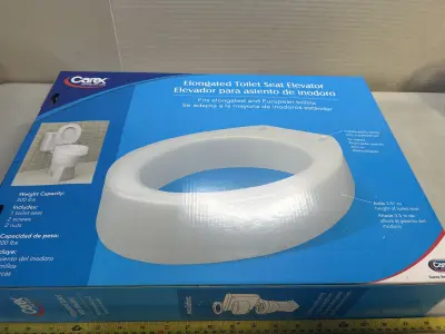 carex elongated toilet seat