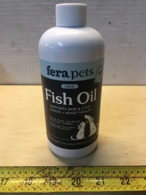 16oz fera pets fish oil exp:6/27