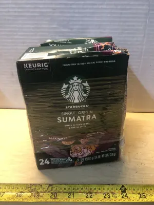 2 boxes 24 each kcup Starbucks exp:2/25/27