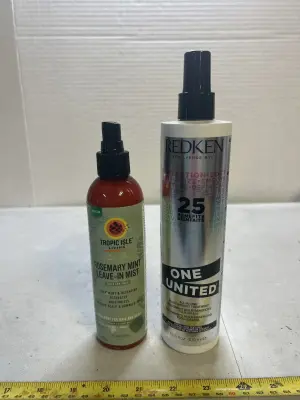 two spray hair treatments