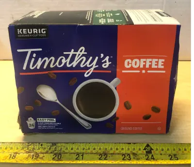 24 kcups Timothy’s coffee exp:1/3/31