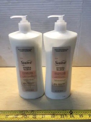2 bottles 28oz Suave conditioner